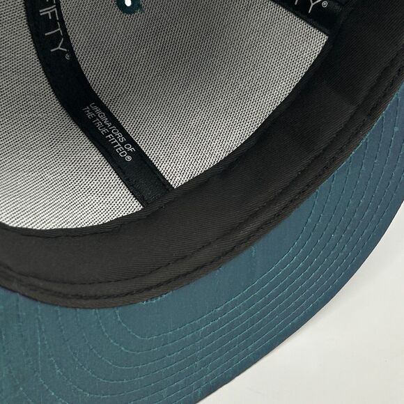 Pittsburgh Pirates Iridescent Hat Baseball Cap 7 1/2 New Era Sample Green Purple - Picture 5 of 12